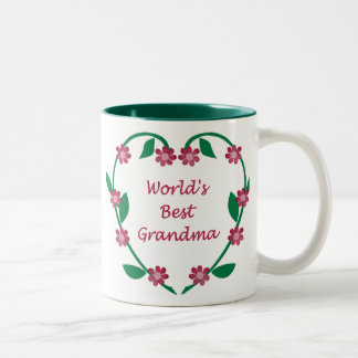 2 Couleurs La meilleure tasse de la grand-maman du monde