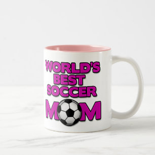 2 Couleurs la meilleure tasse de maman du football du monde