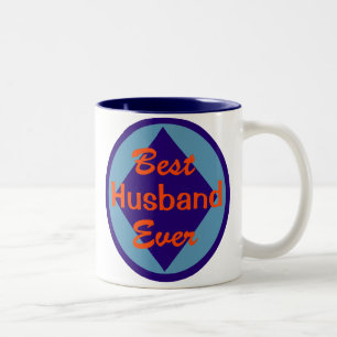 2 Couleurs La meilleure tasse de mari jamais