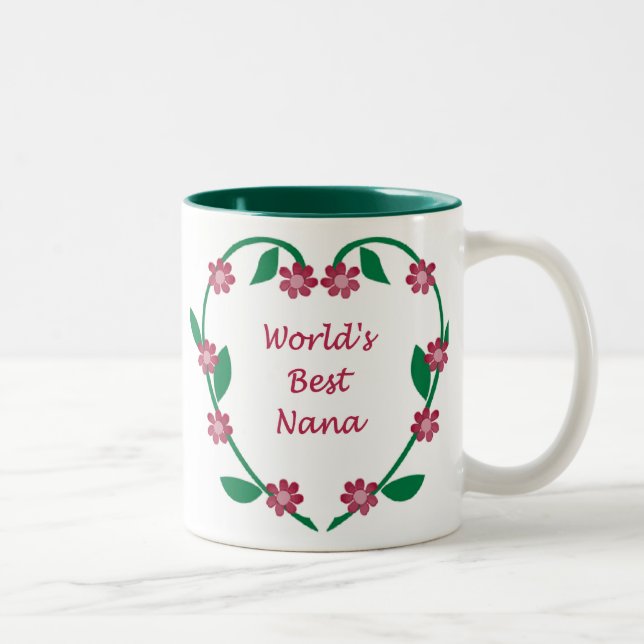 2 Couleurs La meilleure tasse de Nana du monde (Droit)