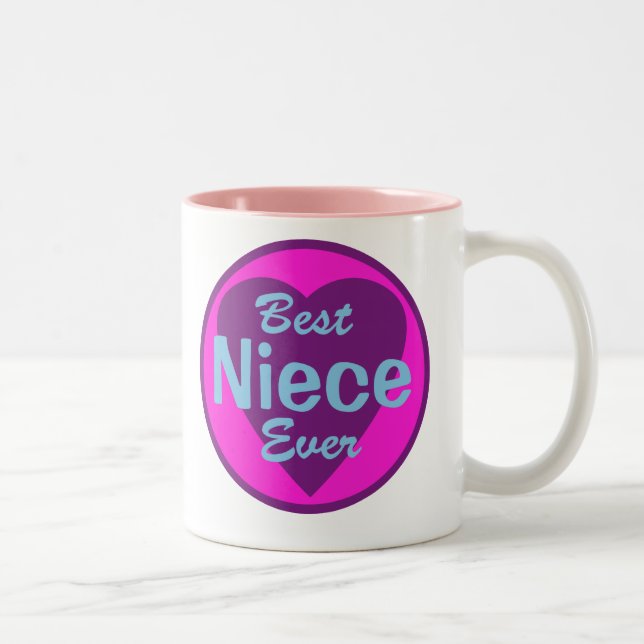 2 Couleurs La meilleure tasse de nièce jamais (Droit)
