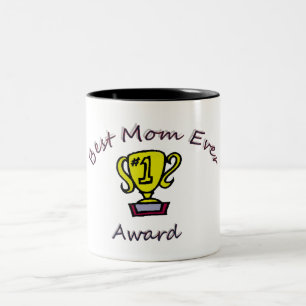 2 Couleurs La meilleure tasse de récompense de maman jamais