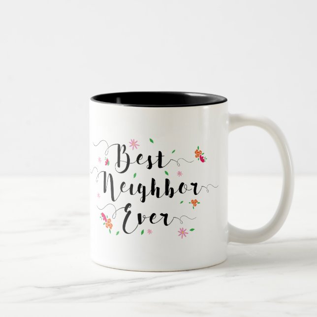 2 Couleurs La meilleure tasse de voisin jamais (Droit)