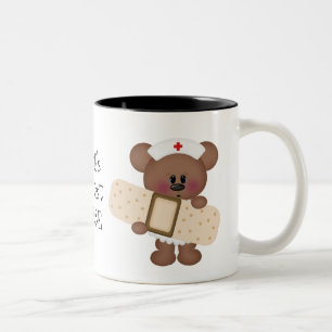 2 Couleurs La plus grande infirmière du monde ! tasse de caf