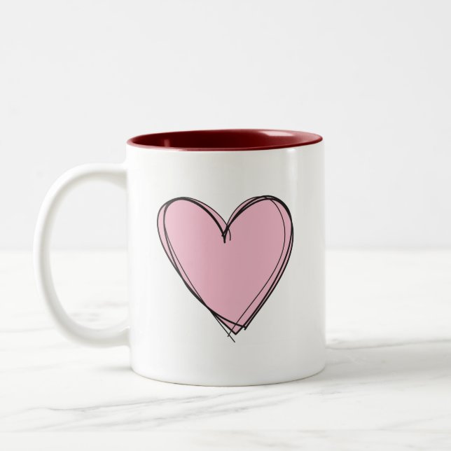 2 Couleurs La plus grande tasse de l'ami du monde (Gauche)