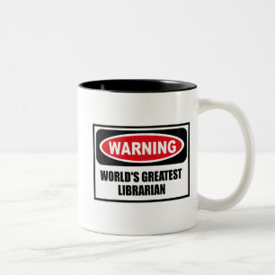 2 Couleurs La PLUS GRANDE tasse du BIBLIOTHÉCAIRE du MONDE