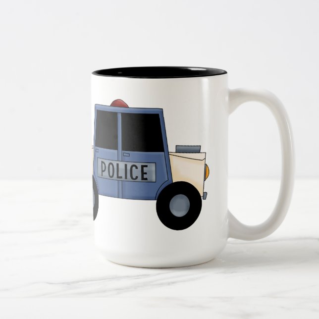 2 Couleurs La plus grande tasse du policier du monde (Droit)