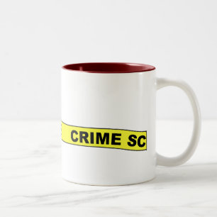 2 Couleurs La scène du crime ne croisent pas - la tasse