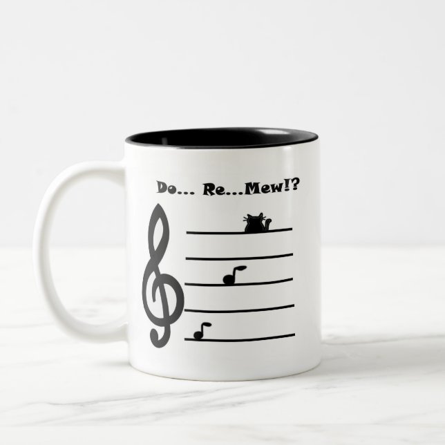 2 Couleurs La tasse "… au sujet de… miaulent ? ! " (Gauche)