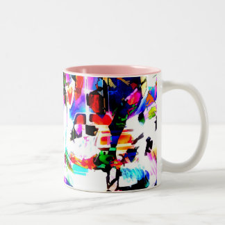 2 Couleurs La tasse blanche magique
