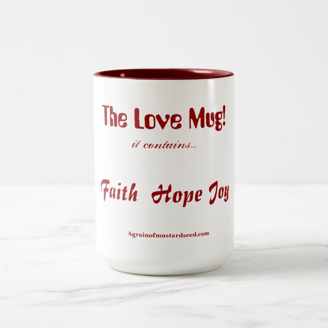 2 Couleurs La tasse d'amour (Centre)