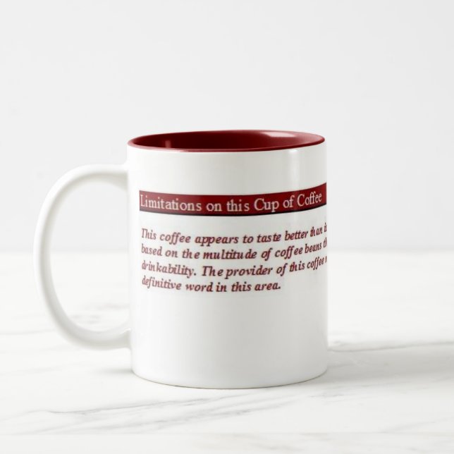 2 Couleurs La tasse d'Andrew (Gauche)