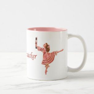 2 Couleurs La tasse de ballet de casse-noix