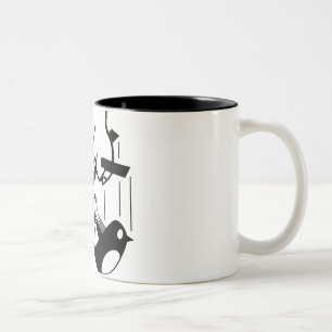 2 Couleurs La tasse de GodTwitter
