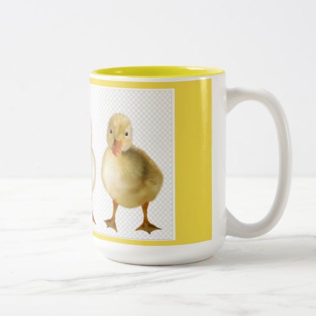 2 Couleurs La tasse de l'amant de canard (Droit)