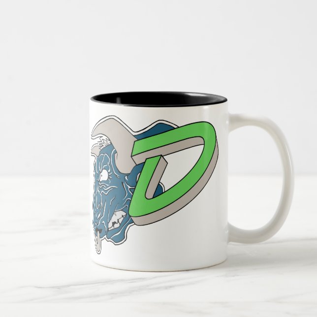 2 Couleurs La tasse de l'équipe de baseball de desperados (Droit)