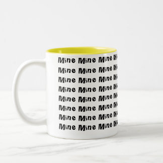 2 Couleurs La tasse de mine