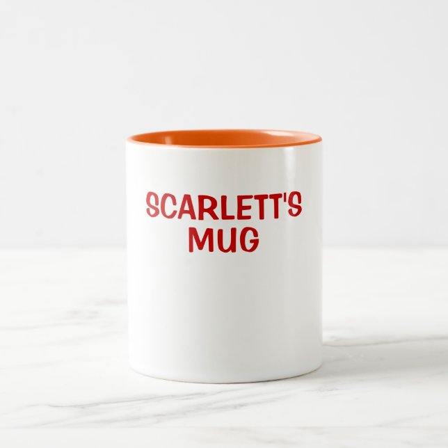 2 COULEURS LA TASSE DE SCARLETT (Centre)