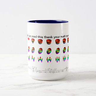 2 Couleurs La tasse de Zernike, remercient votre professeur