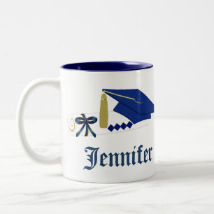 2 Couleurs La tasse du diplômé fait sur commande