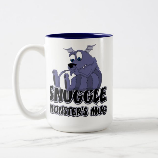 2 Couleurs La tasse du monstre de câlin (Gauche)