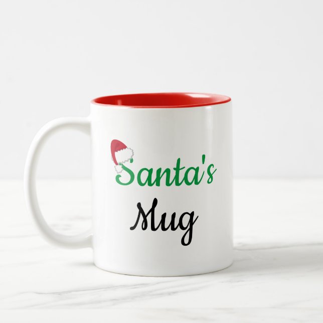 2 Couleurs La tasse du Père Noël (Gauche)