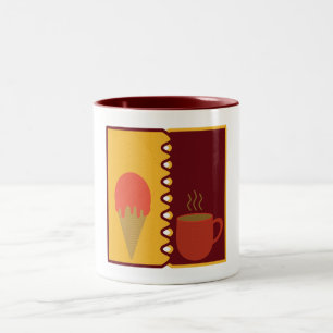 2 Couleurs La tasse Shift saisonnier