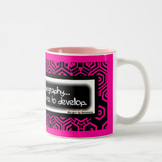 2 Couleurs La vie est comme la photographie. Tasse