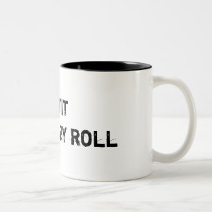 2 Couleurs Laissez lui rouler la tasse de petit pain de béb