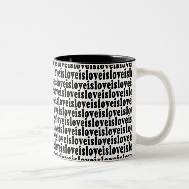 2 Couleurs L'amour est tasse d'amour (Droit)