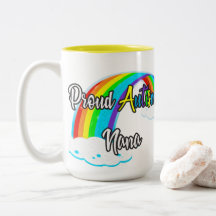 L'autisme avec amour : Tasse de café Proud Nana