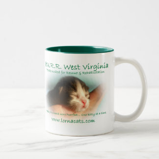 2 Couleurs Le bébé de RONRONNEMENT/adoptent MEEE ! Tasse