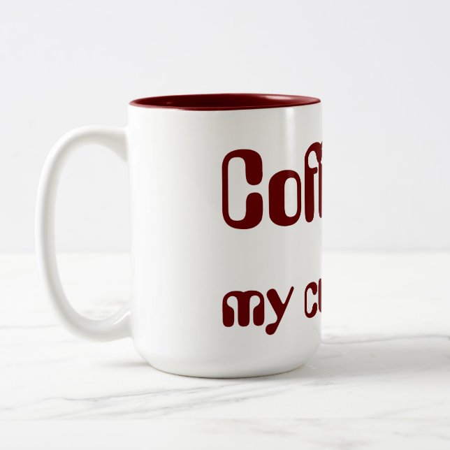 2 Couleurs Le café est ma tasse de thé ! (Gauche)