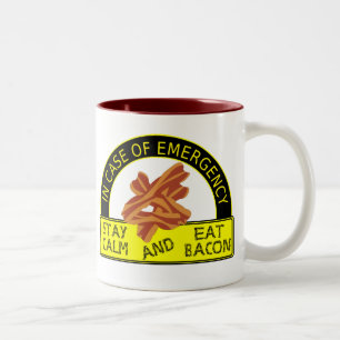 2 Couleurs Le calme drôle de séjour, mange la tasse de lard