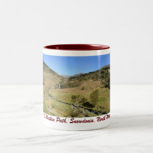 2 Couleurs Le chemin de Watkin, Snowdonia, tasse du nord du