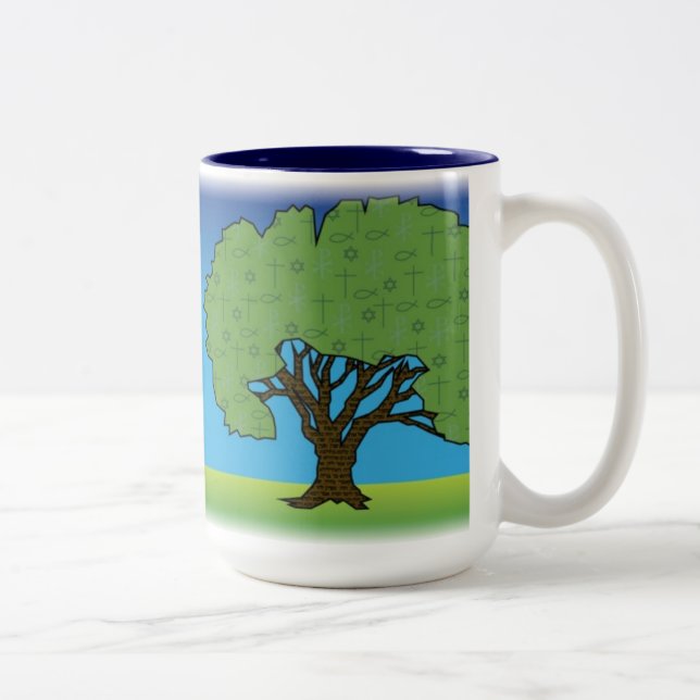 2 Couleurs Le drame de bible exerce la tasse (Droit)