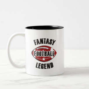 2 Couleurs Le football d'imaginaire - noircissez la tasse à