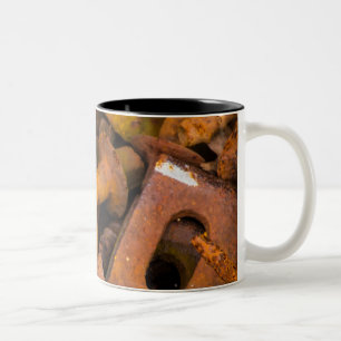 2 COULEURS LE MÉTAL ORDONNE LA TASSE DE CAFÉ