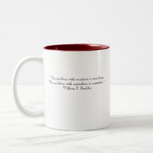 2 Couleurs "Le problème avec le socialisme est TASSE de
