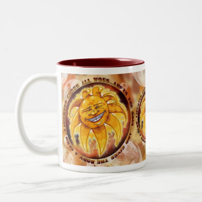 2 Couleurs Le rire traite la tasse (3) (Gauche)