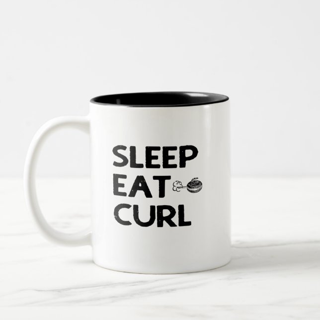 2 Couleurs Le sommeil mangent la tasse de boucle (Gauche)