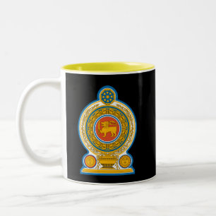 2 Couleurs Le SRI LANKA * - tasse en céramique