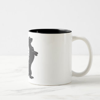 2 Couleurs Le teckel "dîner de Chambre est prochaine" tasse