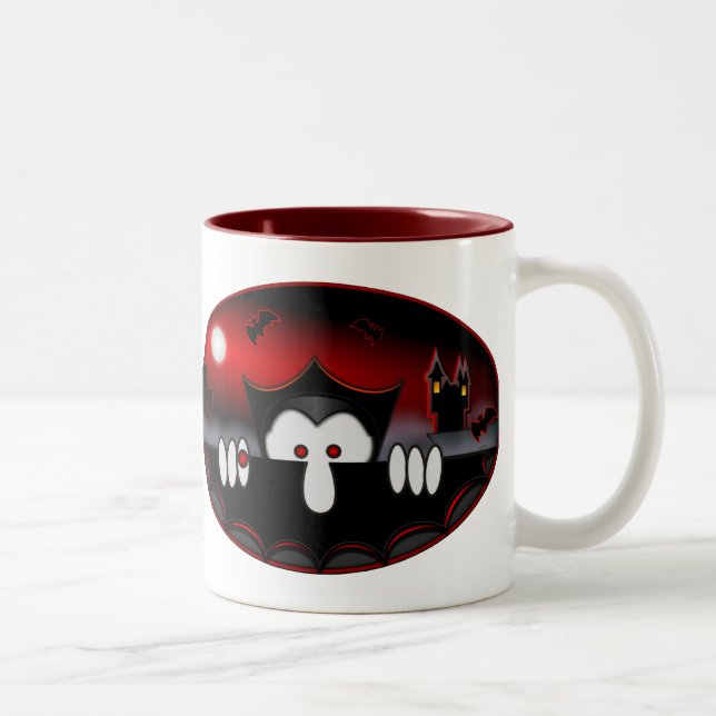 2 Couleurs Le vampire Kilroy manie la batte la tasse (Droit)