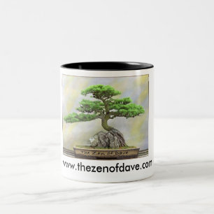 2 Couleurs Le zen de no. 1 de tasse de café de Dave