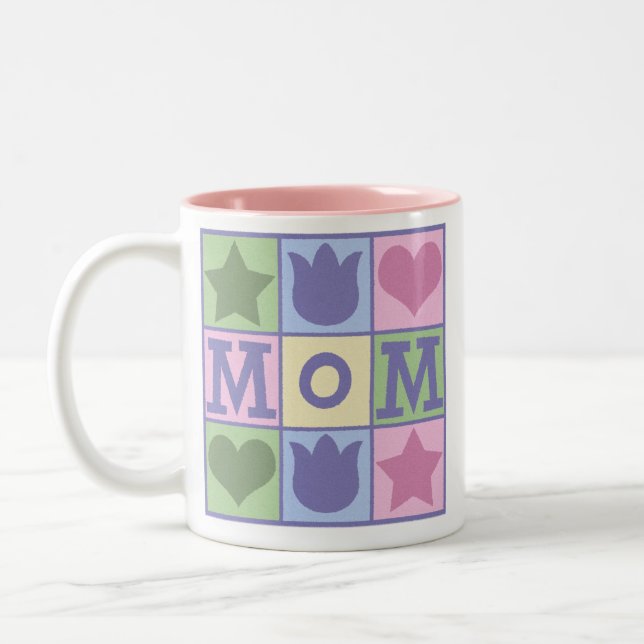 2 Couleurs L'édredon de maman d'amusement ajuste la tasse à (Gauche)