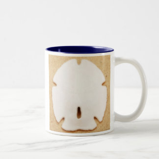 2 Couleurs Légende de la tasse du dollar de sable (image