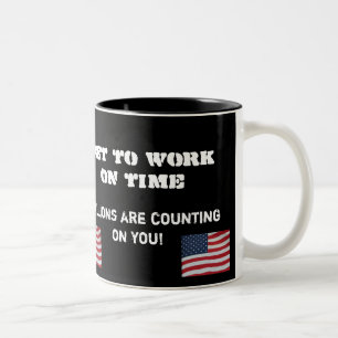 2 COULEURS LES MILLIONS COMPTENT SUR VOUS ! 11 ONCES. TASSE