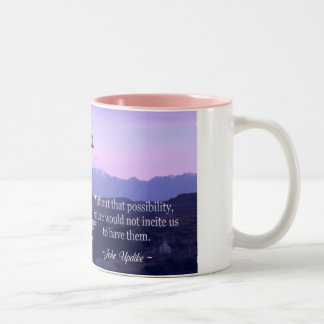 2 Couleurs Les rêves ComeTrue tasse ou tasse de café