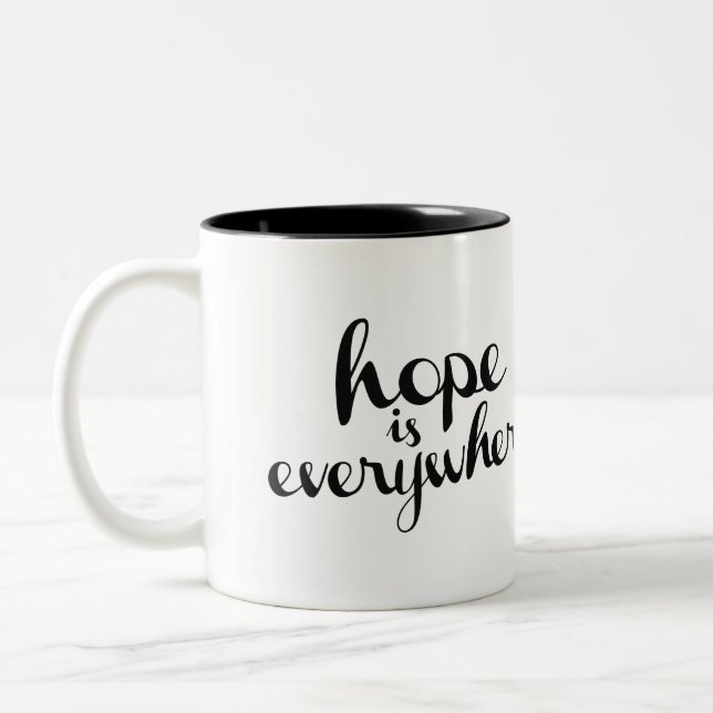 2 Couleurs L'espoir est partout - tasse (Gauche)